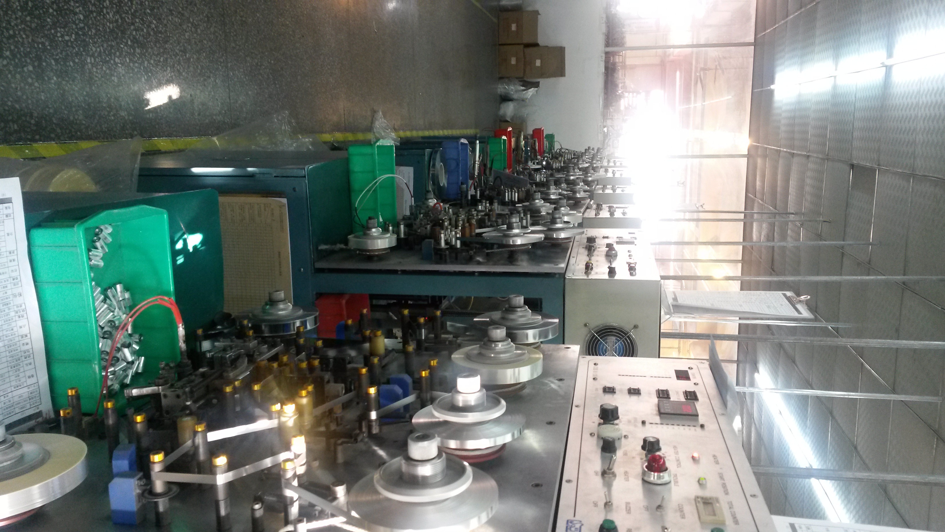 電容器工廠環境